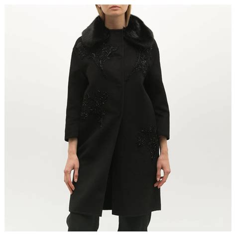 prada coat online|Prada coat women's sale.